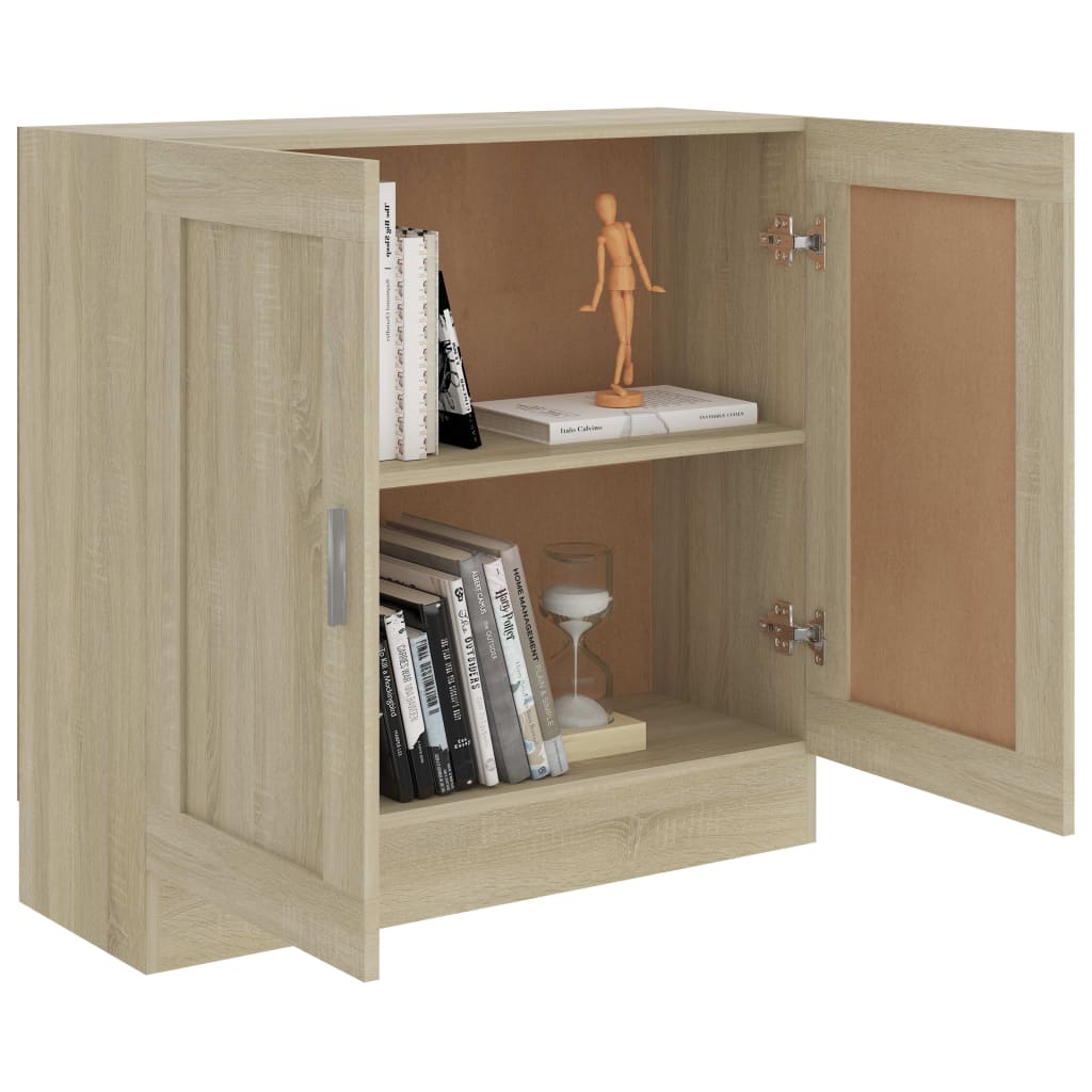 Bookcase Sonoma Oak 82.5x30.5x80 cm Wood Material