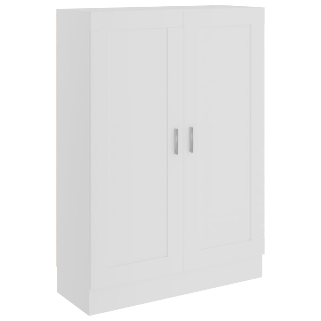 Bookcase White 82.5x30.5x115 cm Wood Material