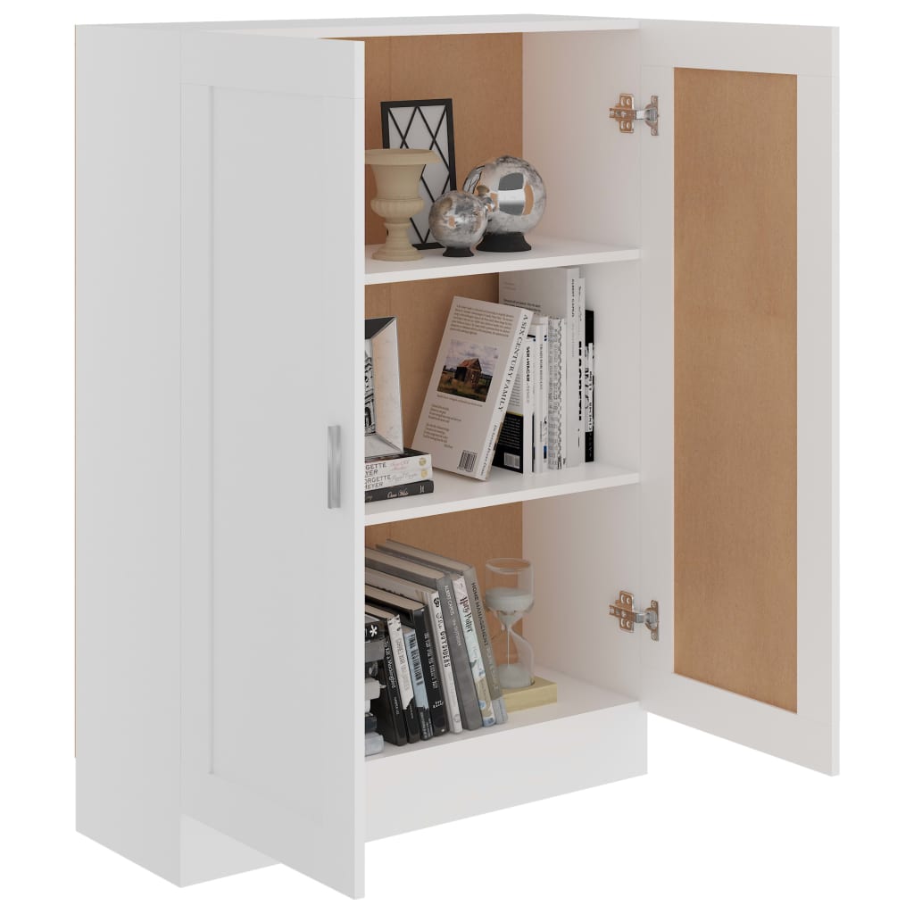 Bookcase White 82.5x30.5x115 cm Wood Material