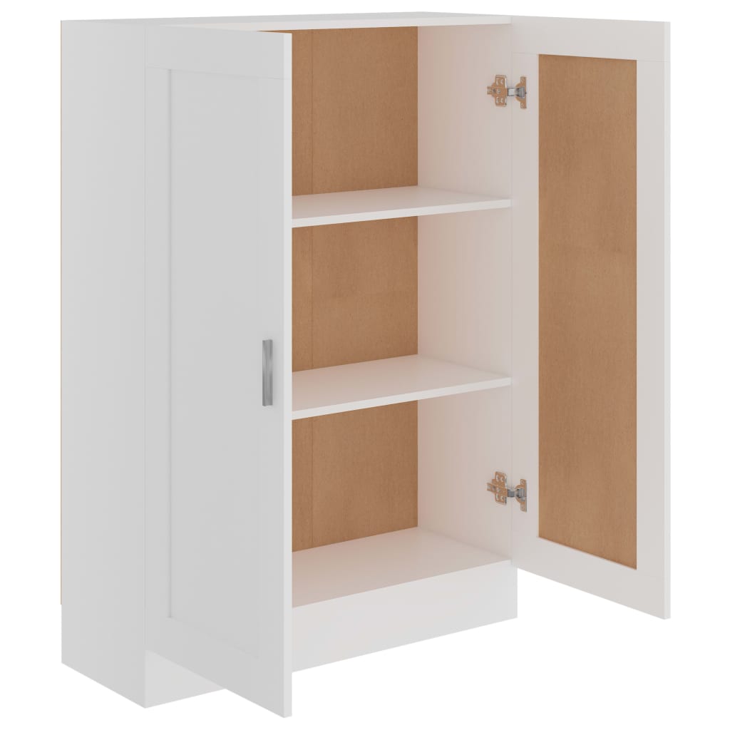 Bookcase White 82.5x30.5x115 cm Wood Material