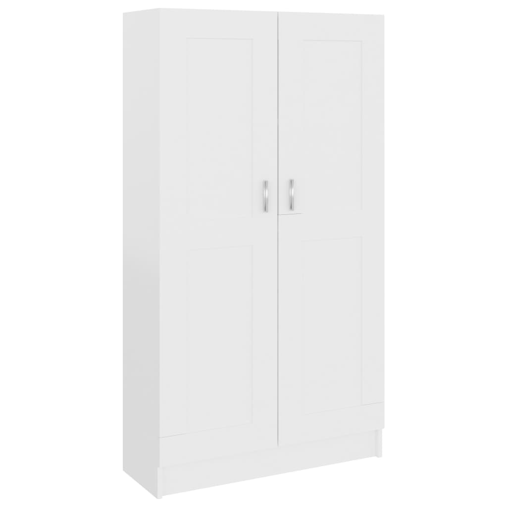 Bookcase White 82.5x30.5x150 cm Wood Material