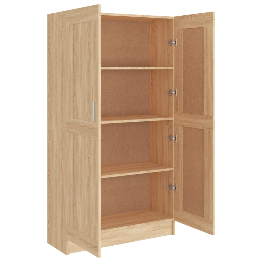 Bookshelf Sonoma Oak 82.5x30.5x150 cm Wood Material