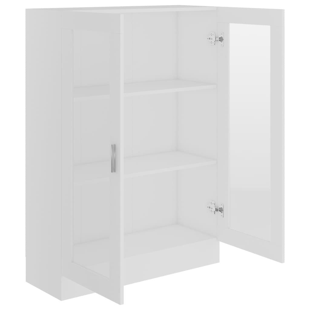 Display Cabinet White 82.5x30.5x115 cm Wood Material