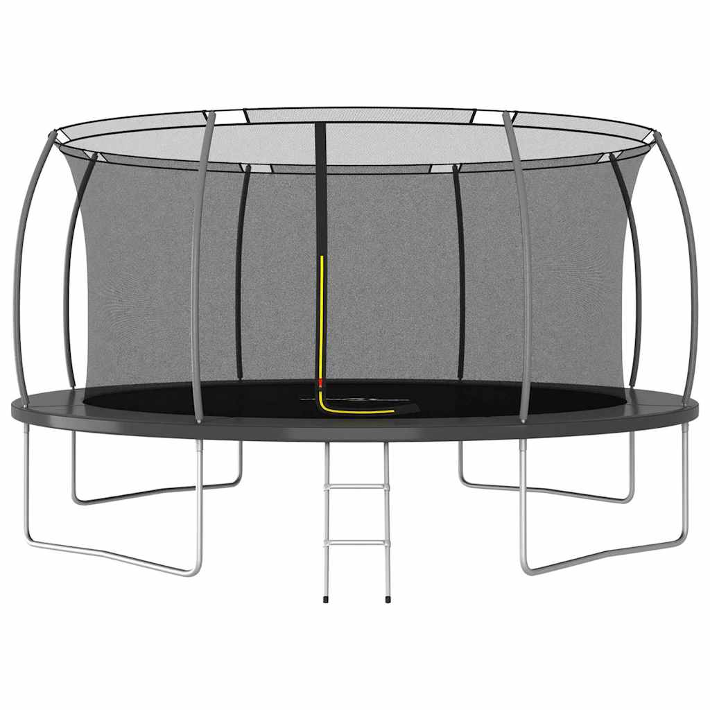 Trampoline Set Round 460×80 cm 150 kg