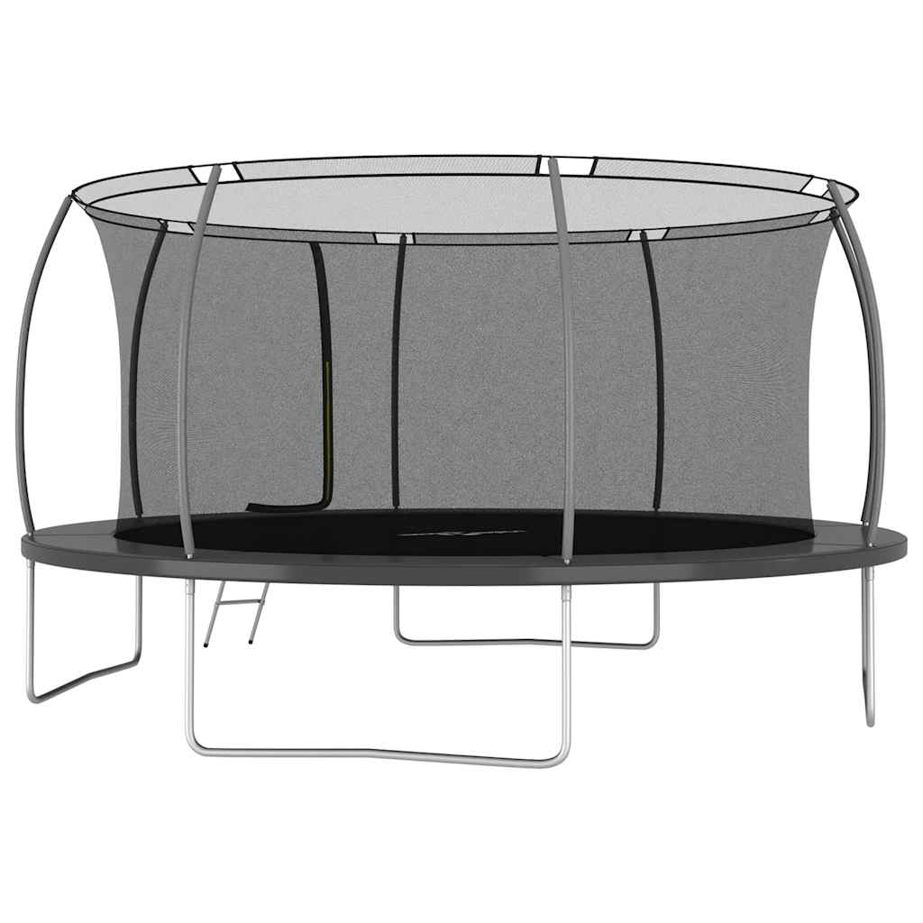 Trampoline Set Round 460×80 cm 150 kg