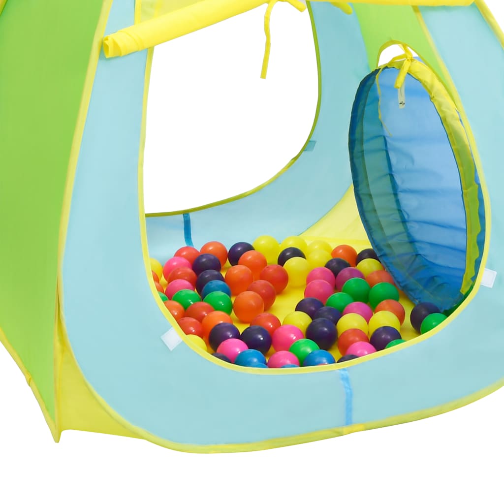 Play Tent with 100 Balls Multicolored