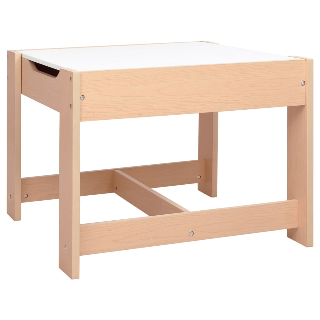 Children's table with 2 chairs MDF