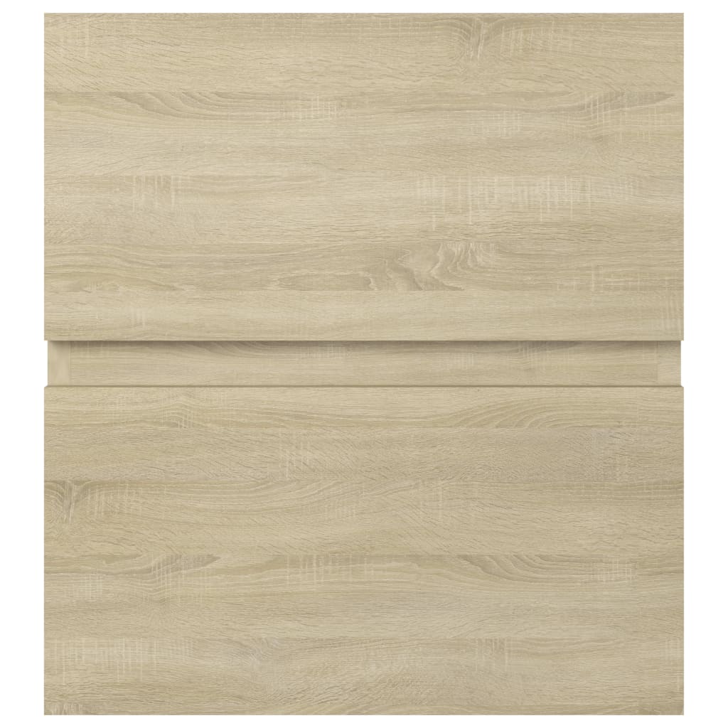 Waschbeckenunterschrank Sonoma-Eiche 41x38,5x45cm Holzwerkstoff