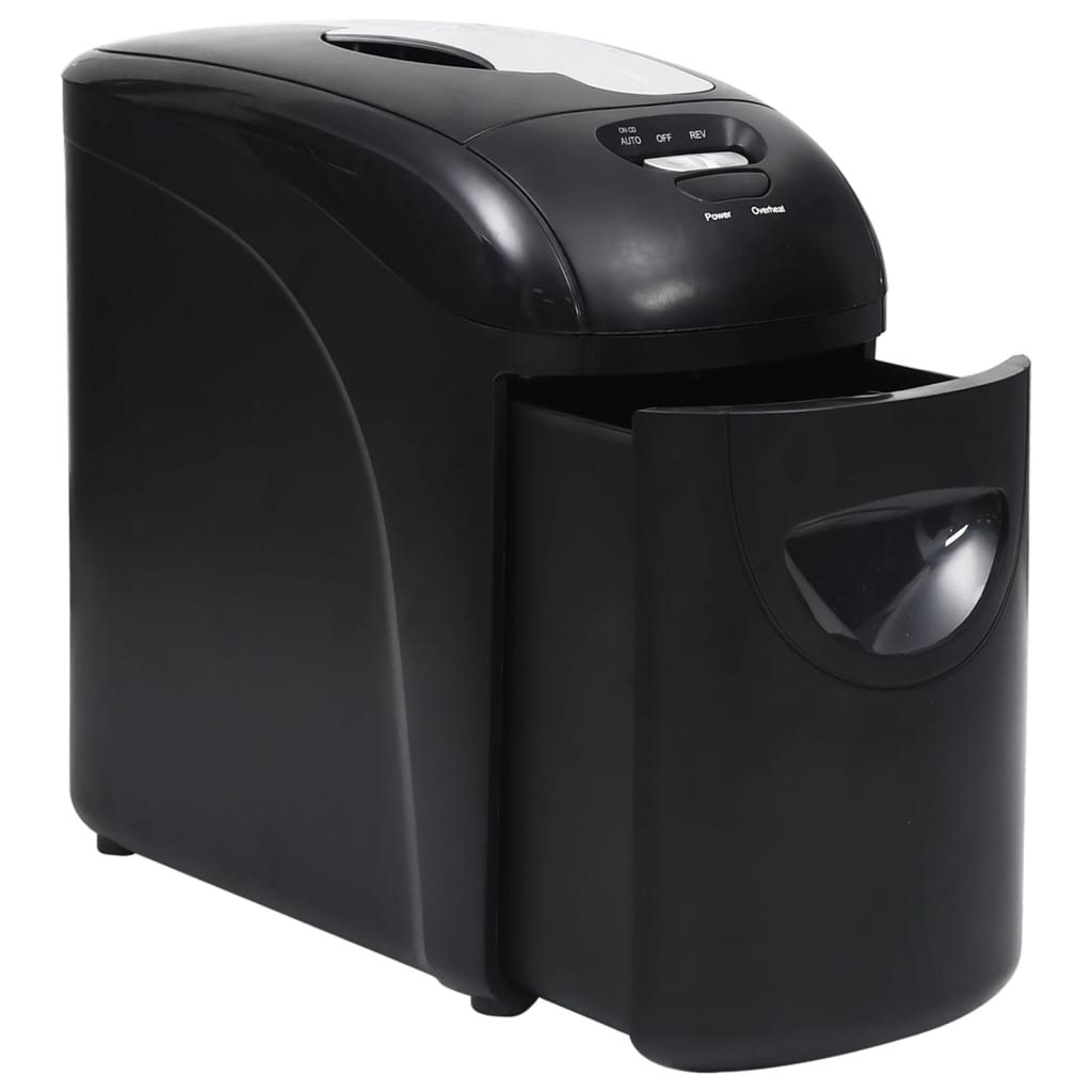 Paper Shredder 10 Sheet Microcut Black