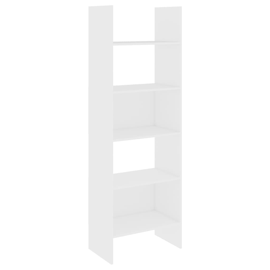 Bookshelf White 60x35x180 cm Wood Material