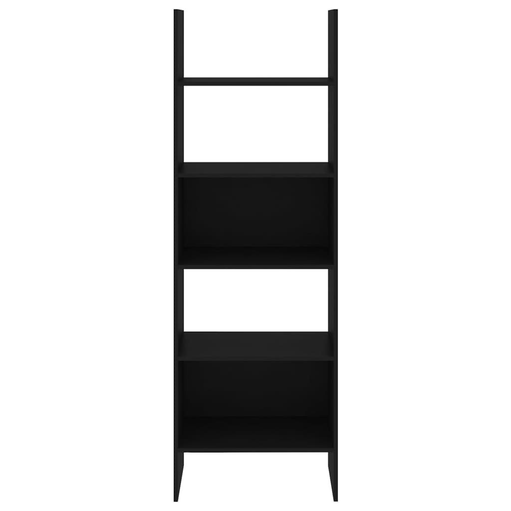 Bookshelf Black 60x35x180 cm Wood Material