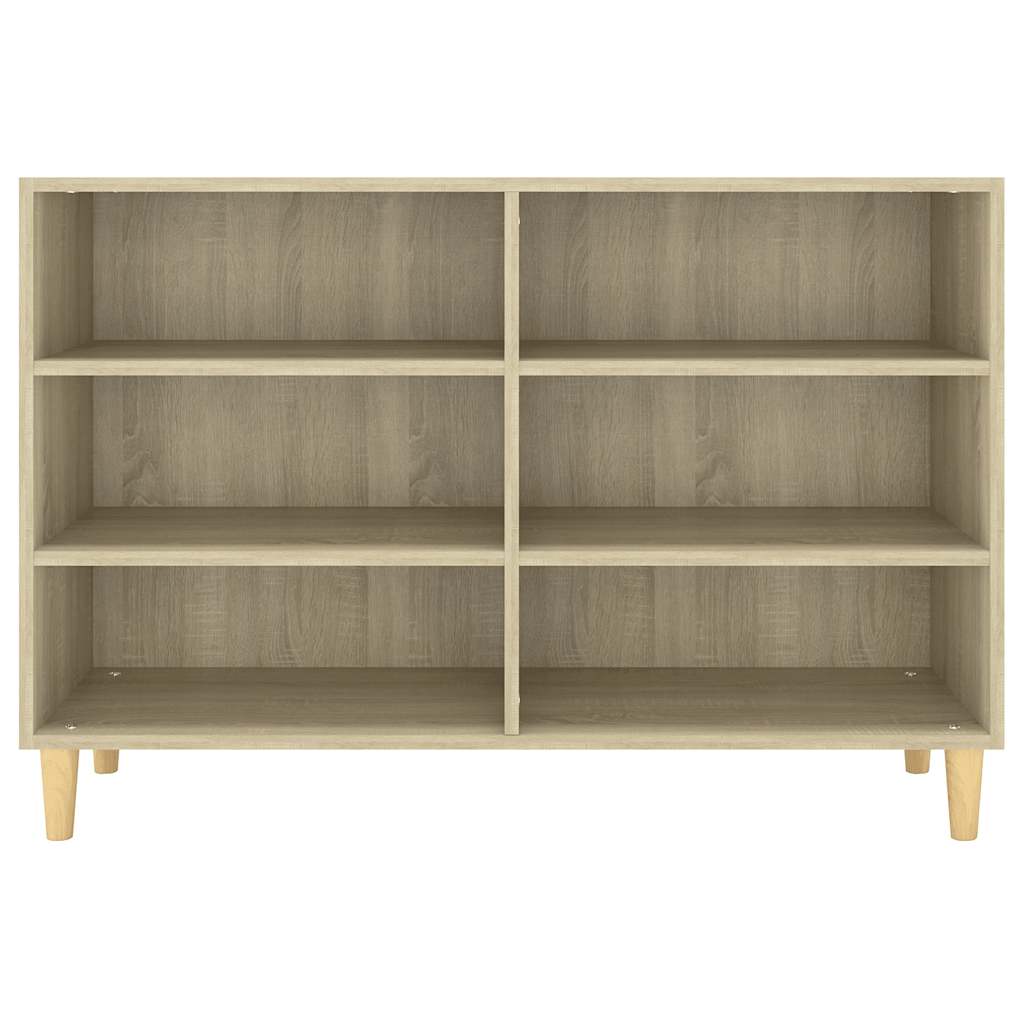 Sideboard Sonoma-Eiche 103,5x35x70 cm Holzwerkstoff