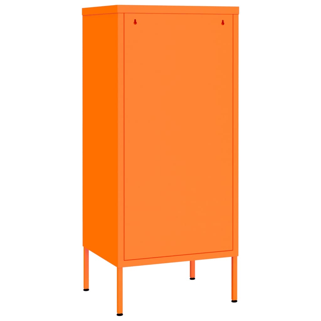 Lagerschrank Orange 42,5x35x101,5 cm Stahl