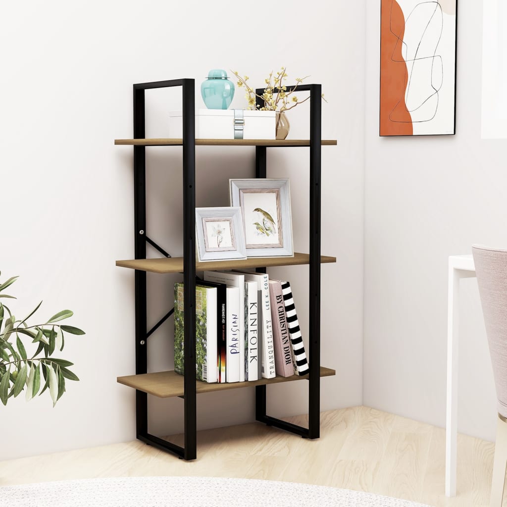 Freestanding shelf 60x30x105 cm solid pine wood