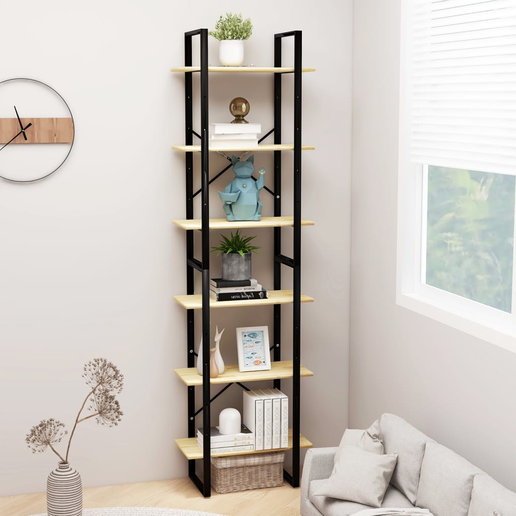 Storage shelf 60x30x210 cm solid pine wood