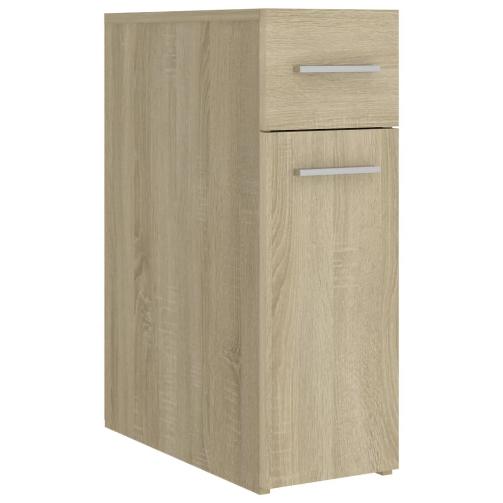 Apothecary Cabinet Sonoma Oak 20x45.5x60 cm Wood Material