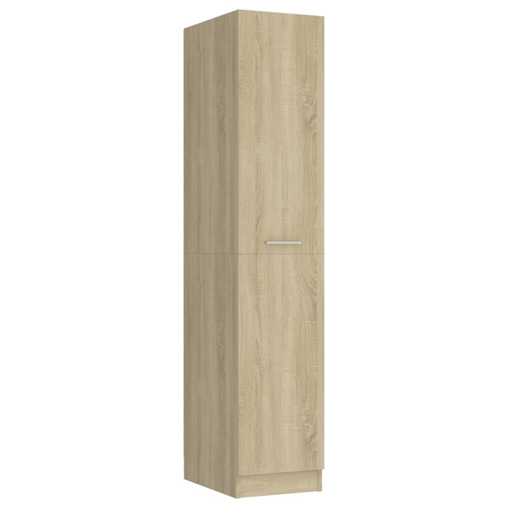 Apothecary Cabinet Sonoma Oak 30x42.5x150 cm Wood Material