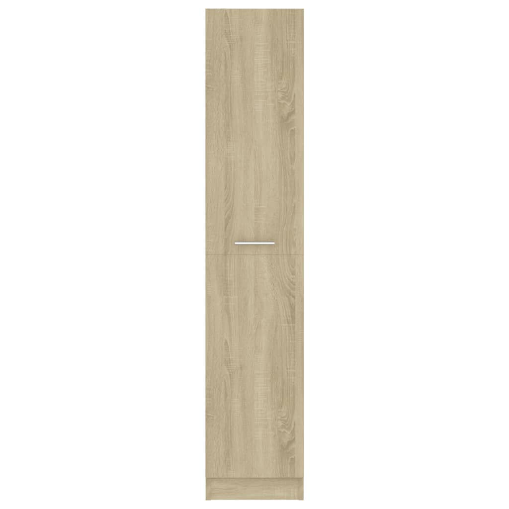 Apothecary Cabinet Sonoma Oak 30x42.5x150 cm Wood Material