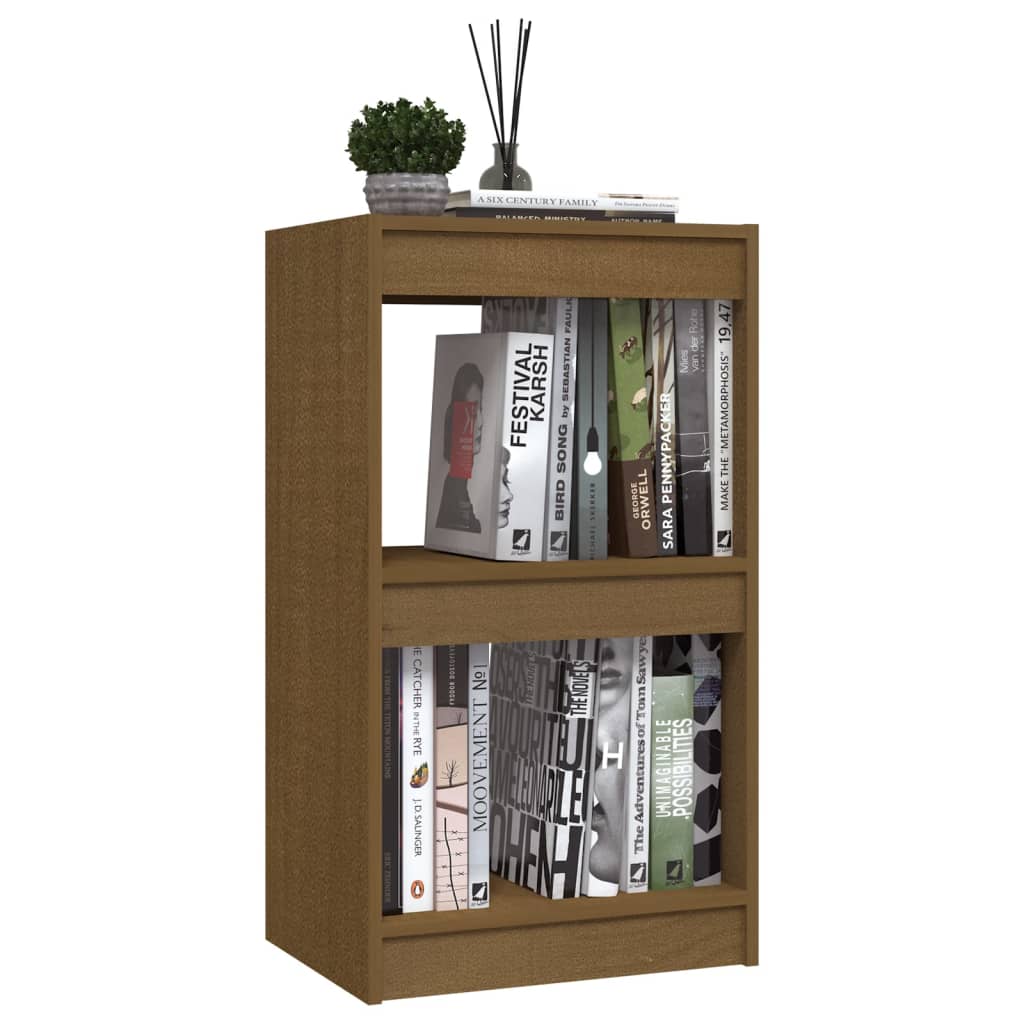 Bookshelf Honey Brown 40x30x71.5 cm Solid Pine