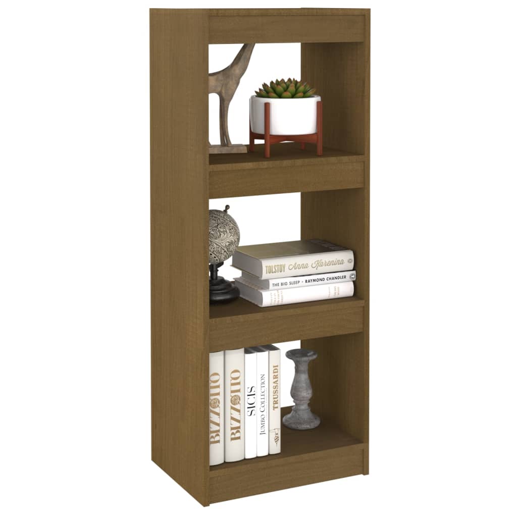 Bookshelf/Room Divider Honey Brown 40x30x103.5 Solid Pine