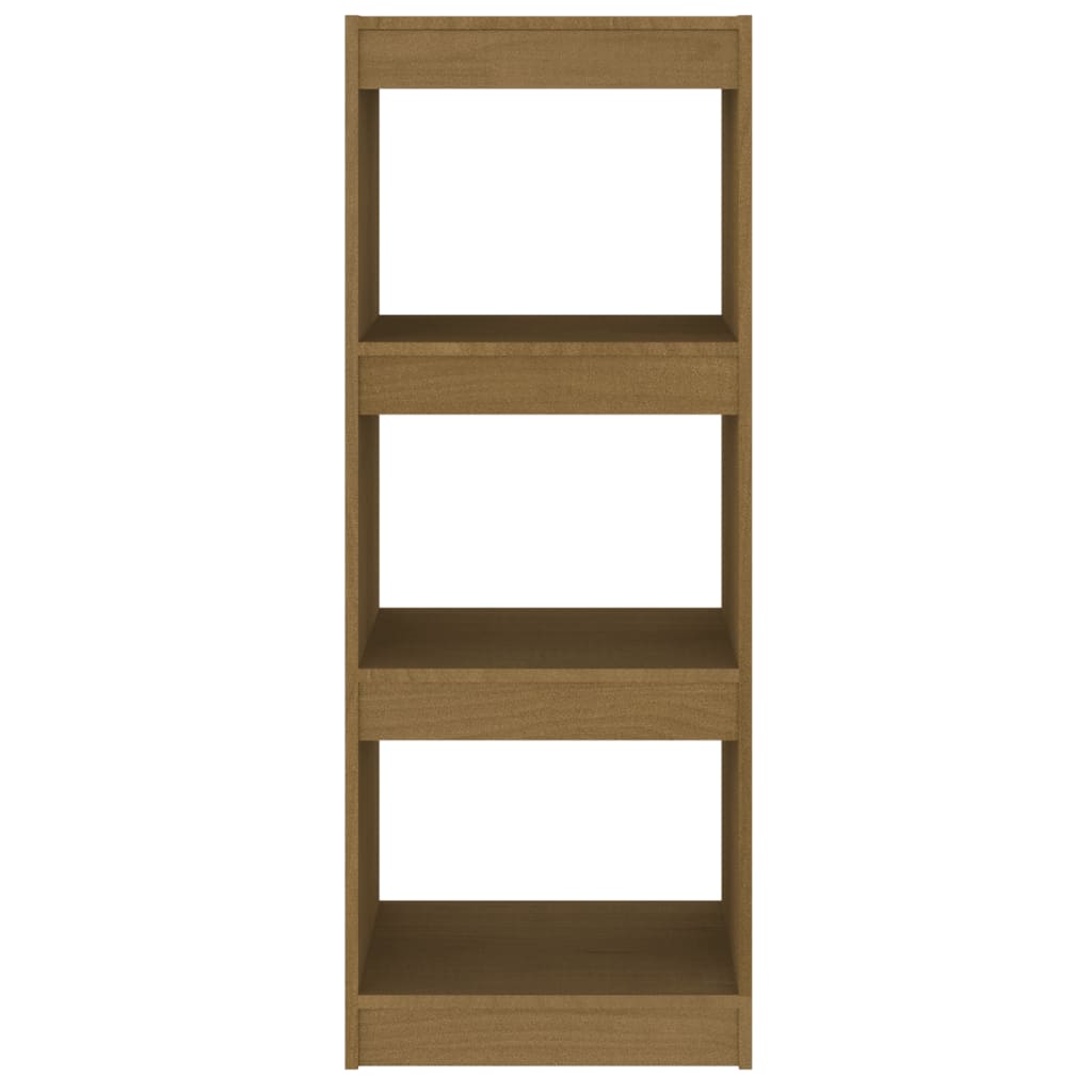 Bookshelf/Room Divider Honey Brown 40x30x103.5 Solid Pine