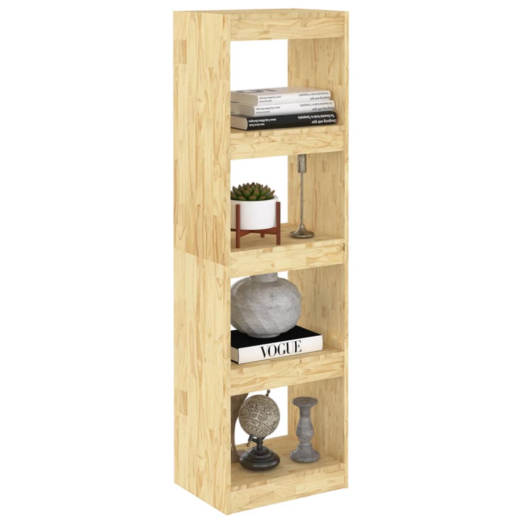 Bookshelf/room divider 40x30x135.5 cm solid pine wood