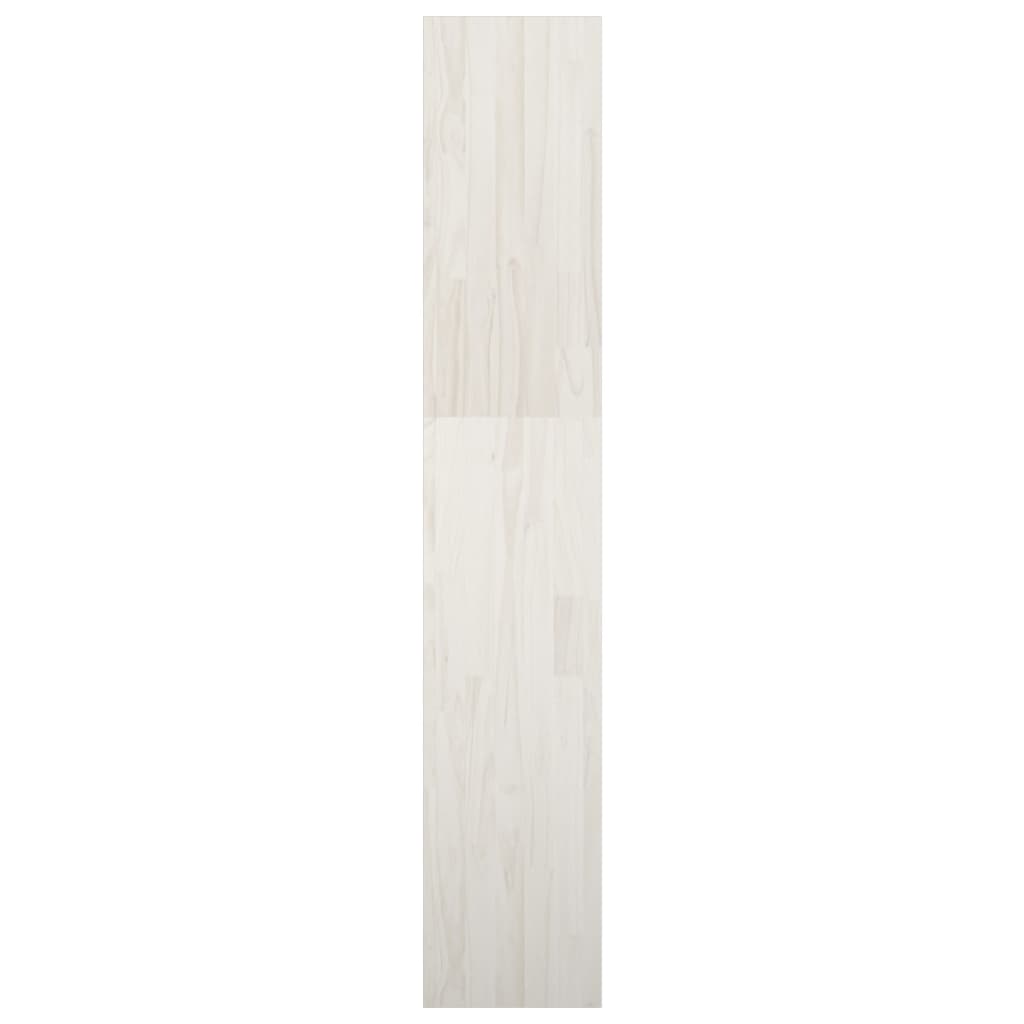 Bookcase/Room Divider White 40x30x167.5 cm Solid Pine