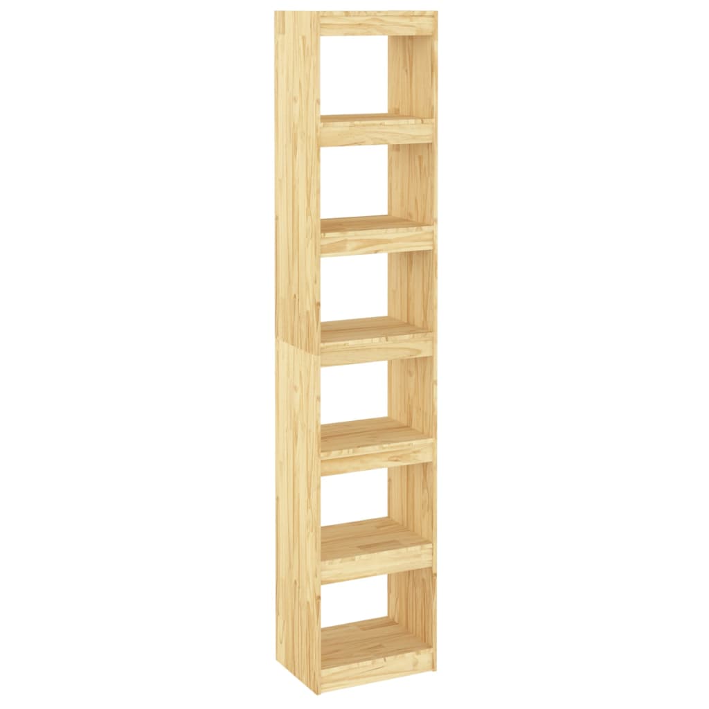 Bookshelf/room divider 40x30x199 cm solid pine wood