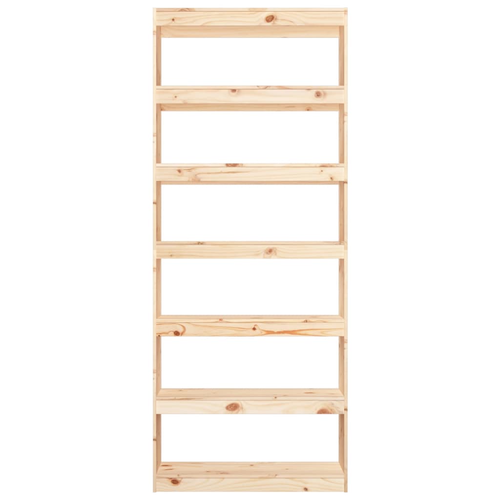 Bookshelf/Room Divider 80x30x199.5 cm Solid Pine