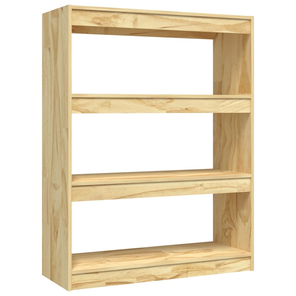 Bookshelf/Room Divider 100x30x103 cm Solid Pine Wood