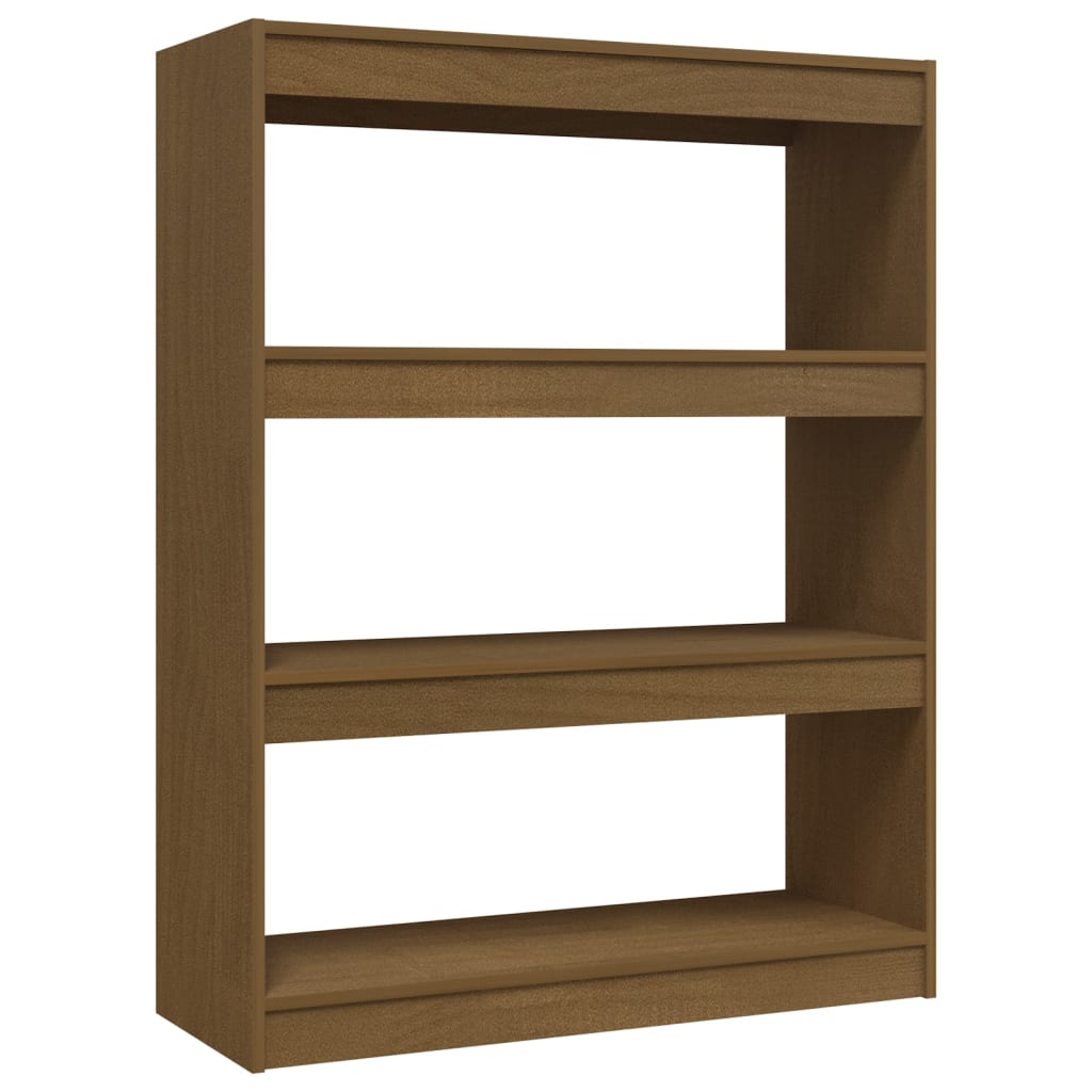 Bookshelf/Room Divider Honey Brown 100x30x103 Solid Pine