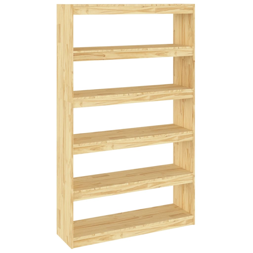 Bookshelf/room divider 100x30x167.5 cm solid pine