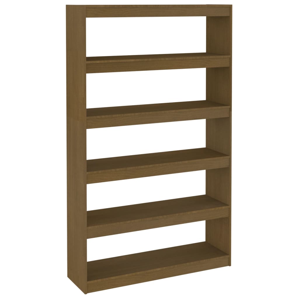 Bookshelf/room divider 100x30x167.5 cm solid pine