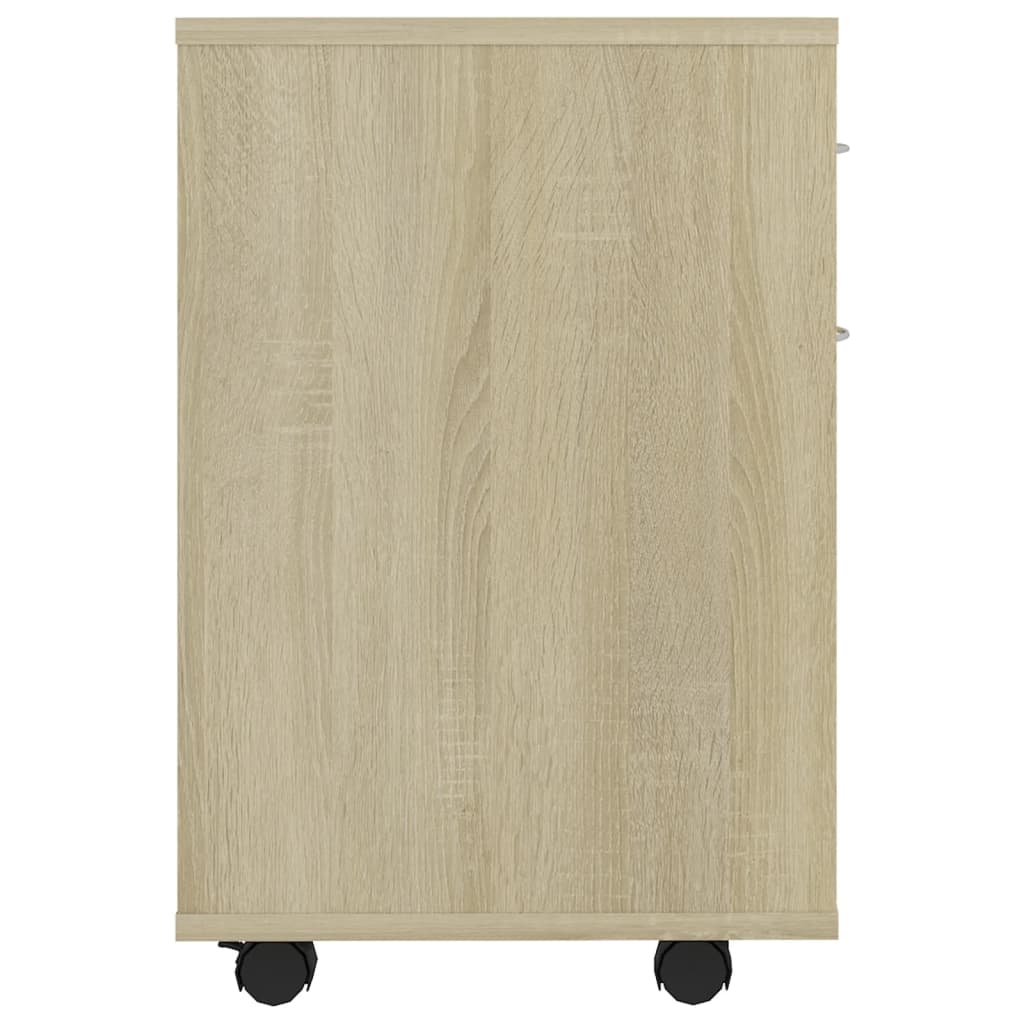 Rollschrank Sonoma-Eiche 45x38x54 cm Holzwerkstoff