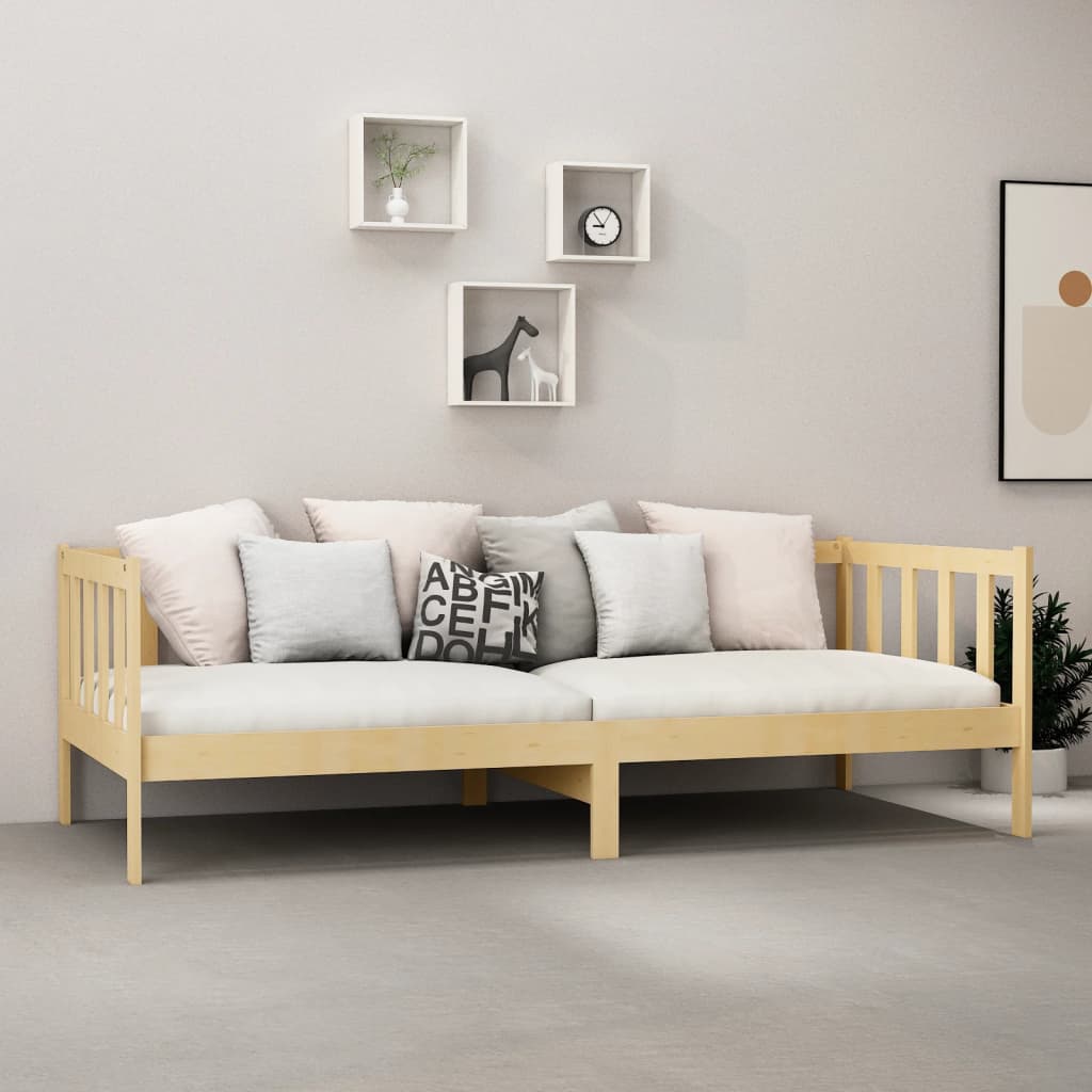 Daybed solid pine wood 90x200 cm