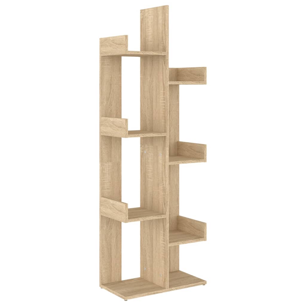 Bookshelf Sonoma Oak 48x25.5x140 cm Wood Material