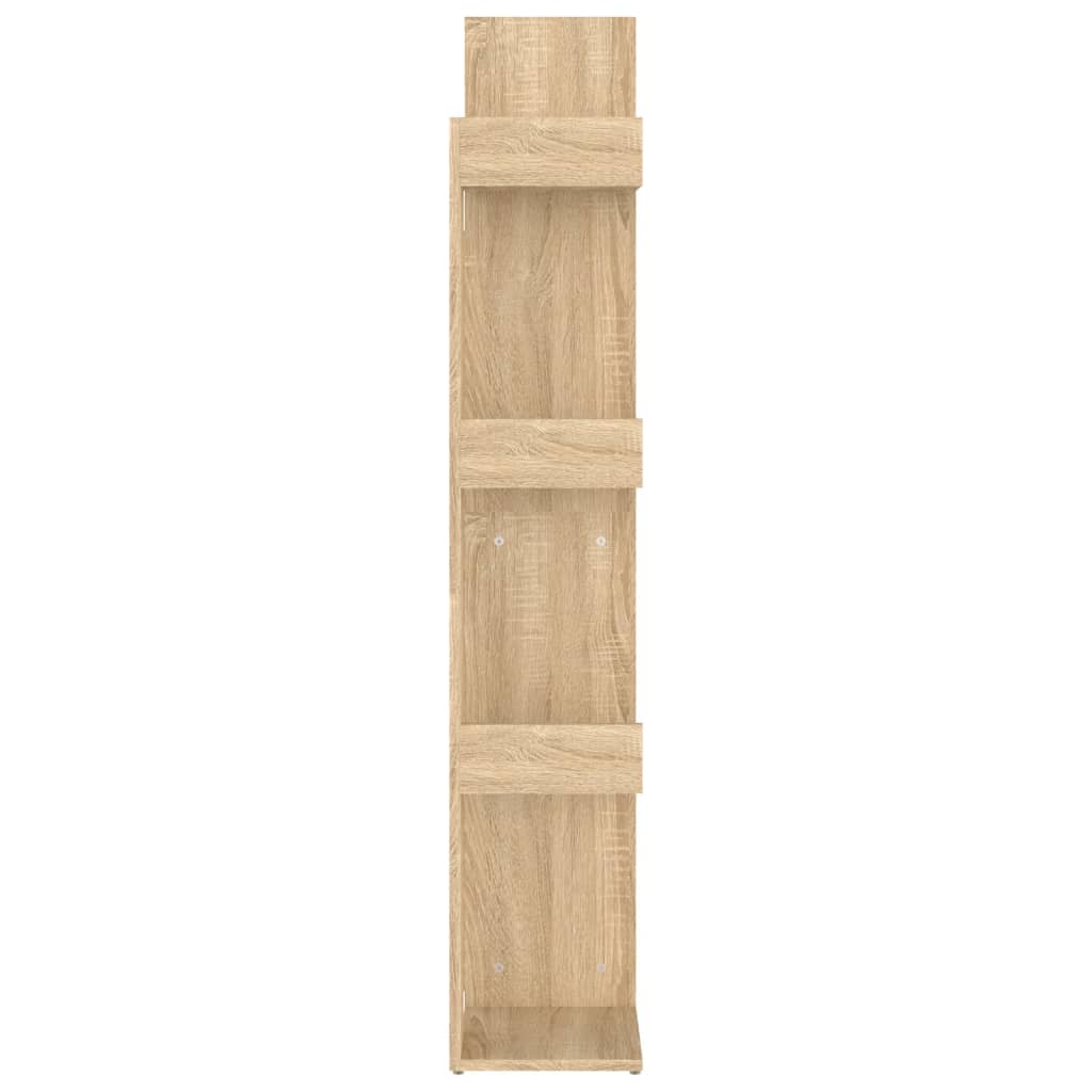 Bookshelf Sonoma Oak 48x25.5x140 cm Wood Material