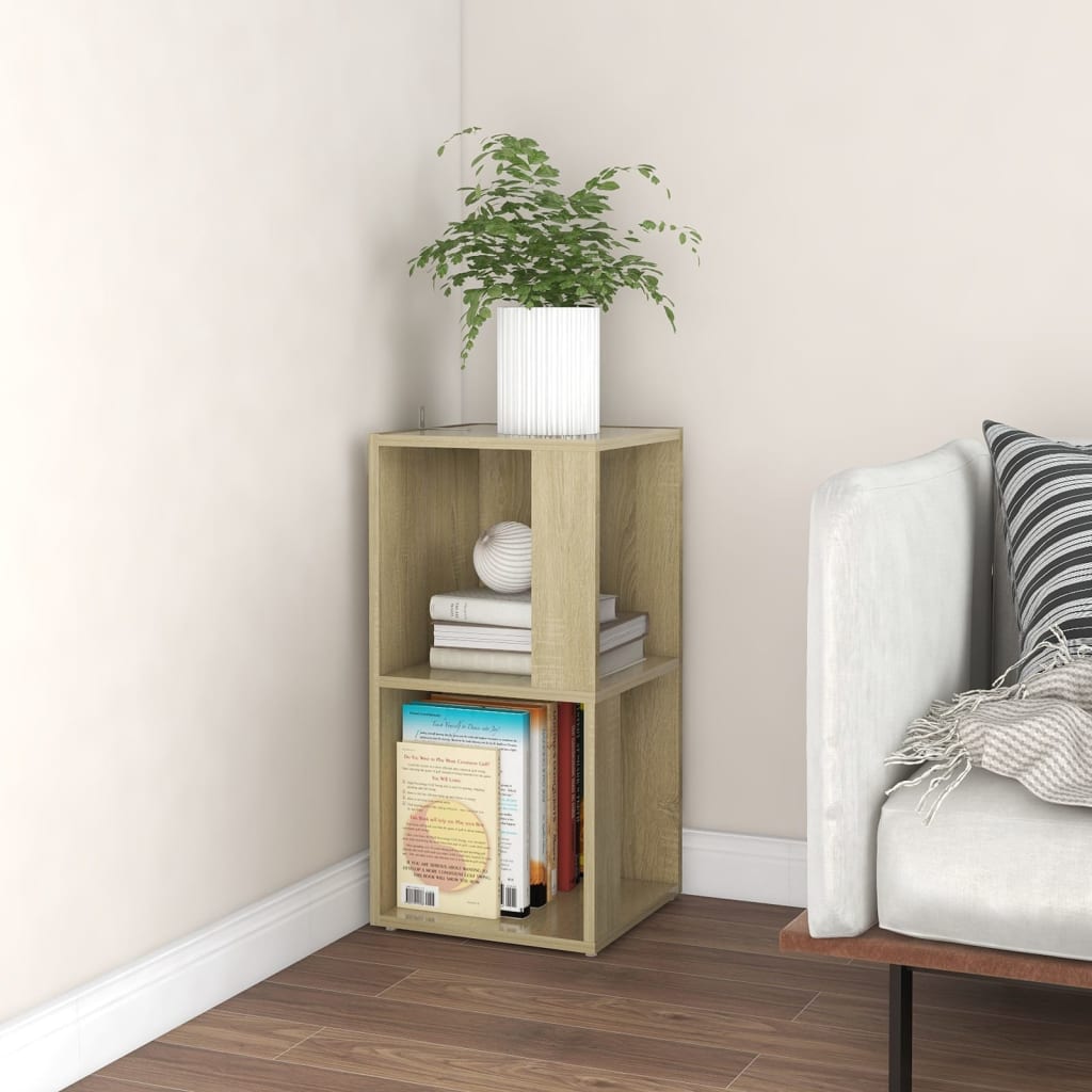 Corner shelf Sonoma oak 33x33x67 cm wood material