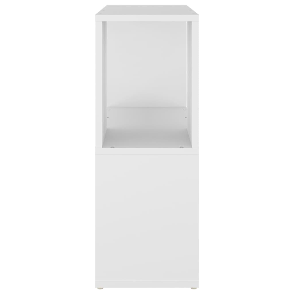 Bookshelf White 60x24x63 cm Wood Material