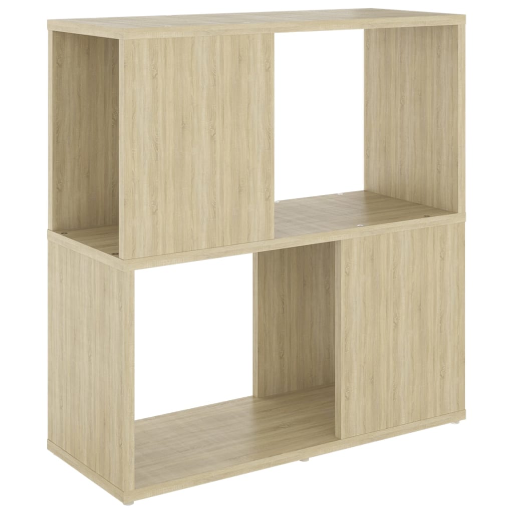 Bookshelf Sonoma Oak 60x24x63 cm Wood Material