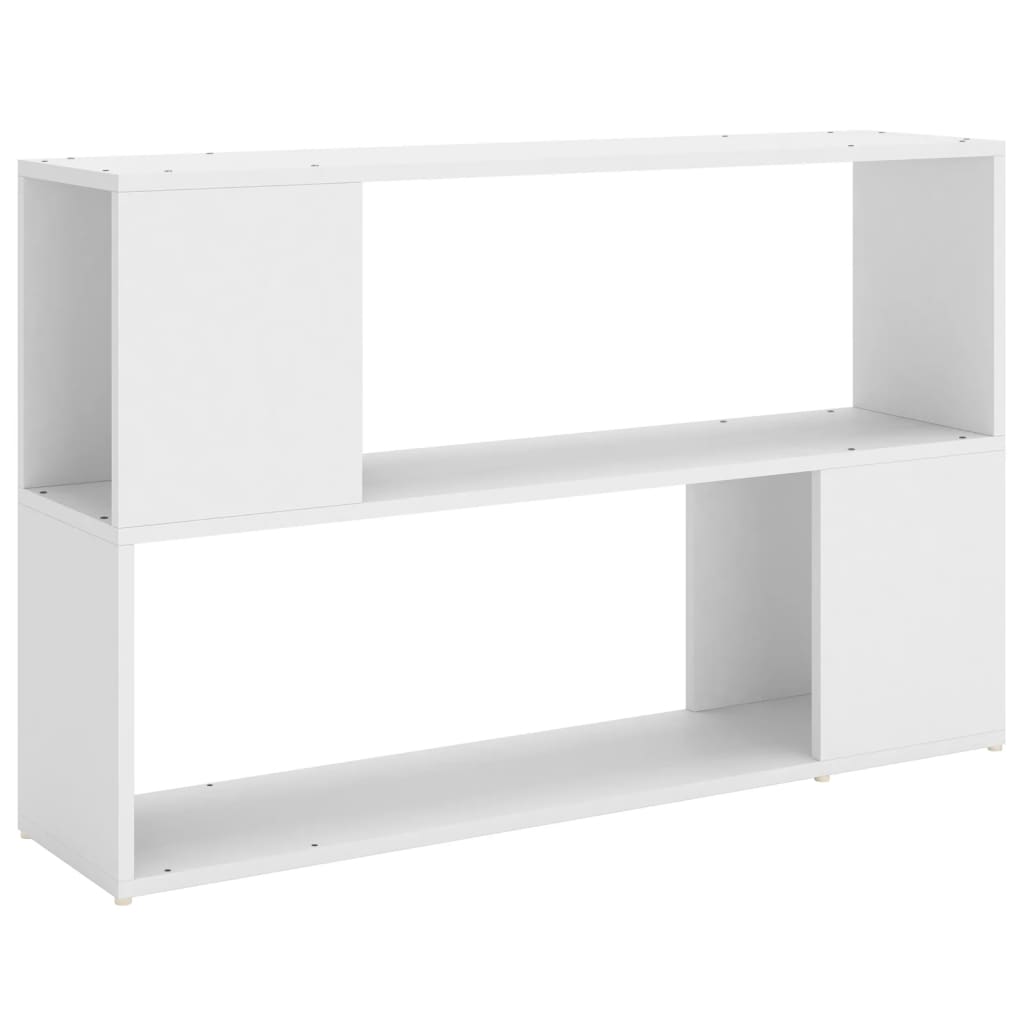 Bookshelf White 100x24x63 cm Wood Material