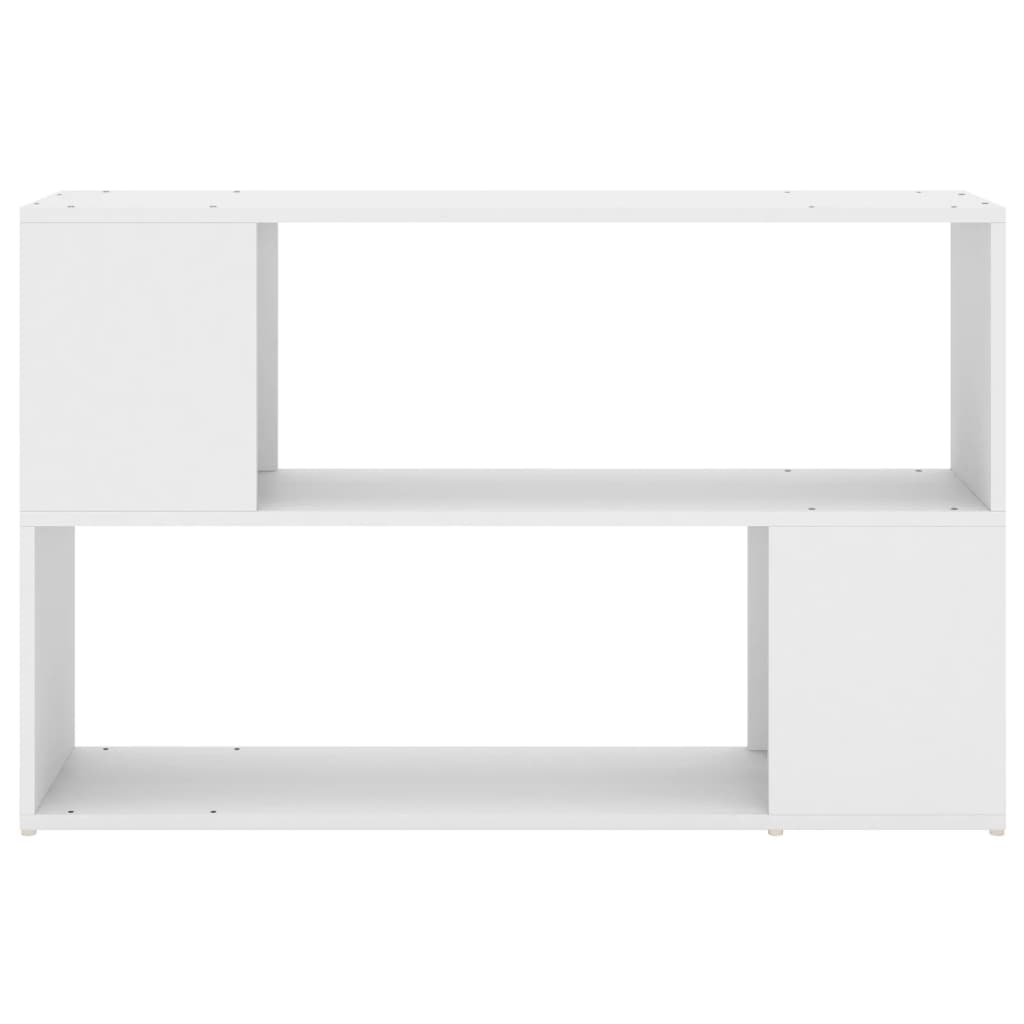 Bookshelf White 100x24x63 cm Wood Material