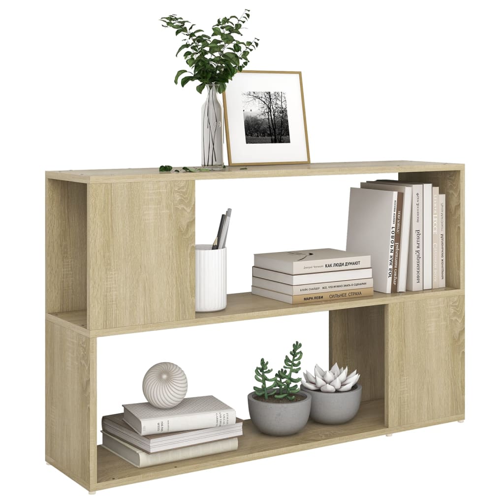 Bookshelf Sonoma Oak 100x24x63 cm Wood Material