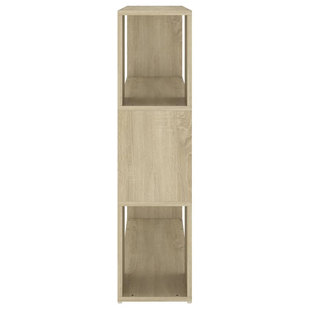 Bookcase Room Divider Sonoma Oak 100x24x94 cm