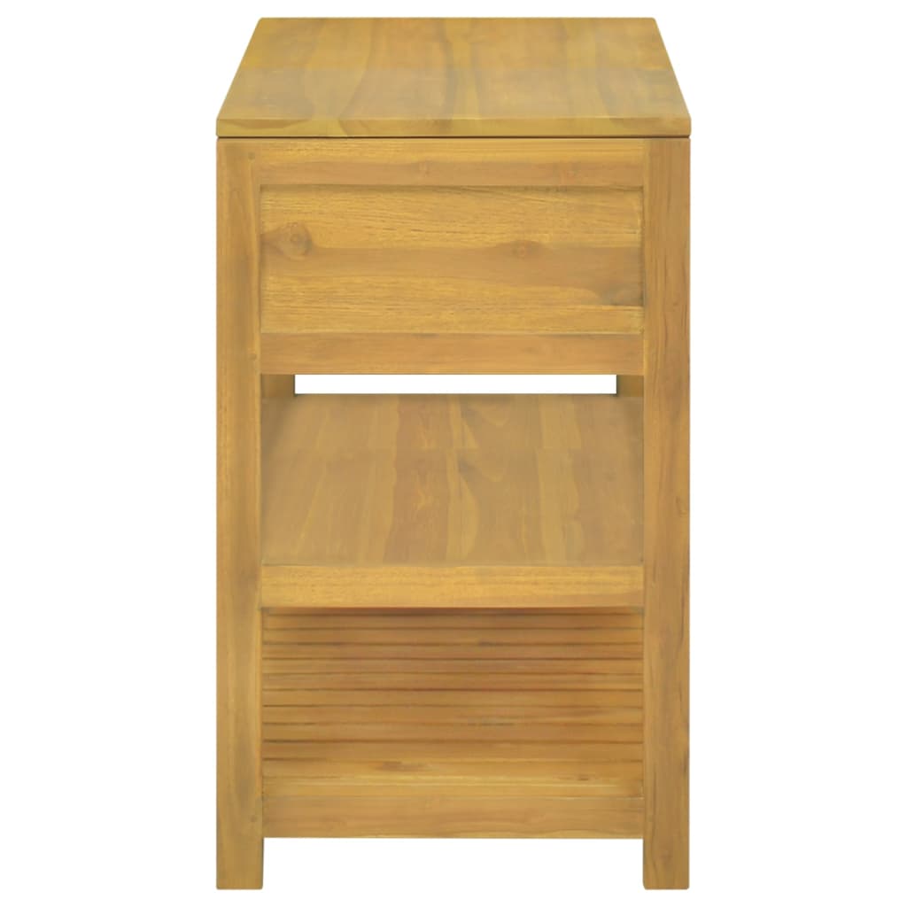 Badschrank 90x45x75 cm Massivholz Teak