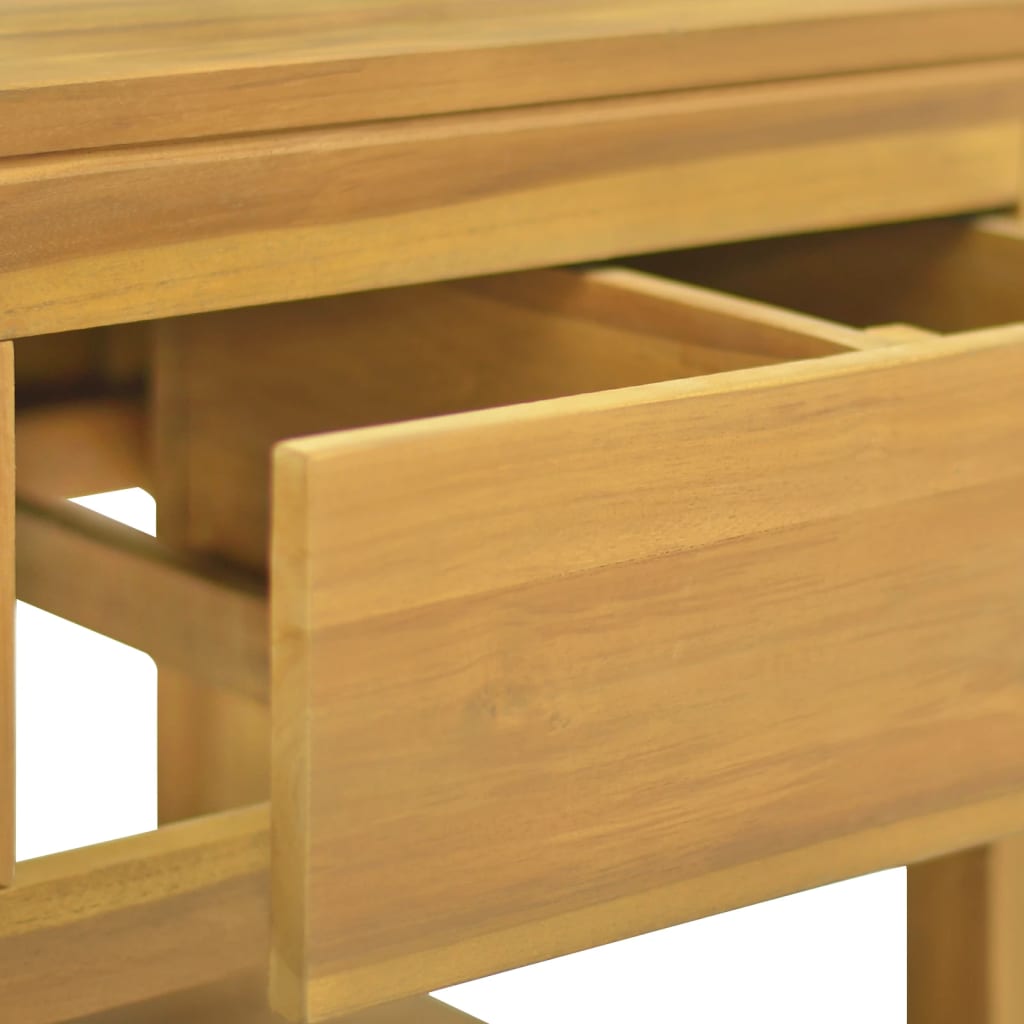 Badschrank 90x45x75 cm Massivholz Teak