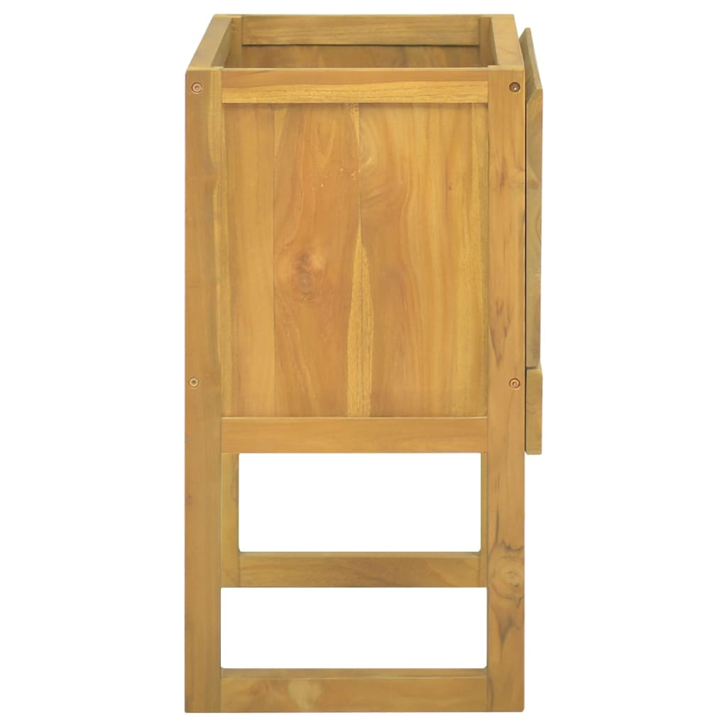 Badschrank 60x45x75 cm Massivholz Teak