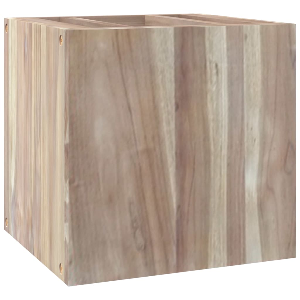 Wand-Badschrank 41x38x40 cm Massivholz Teak