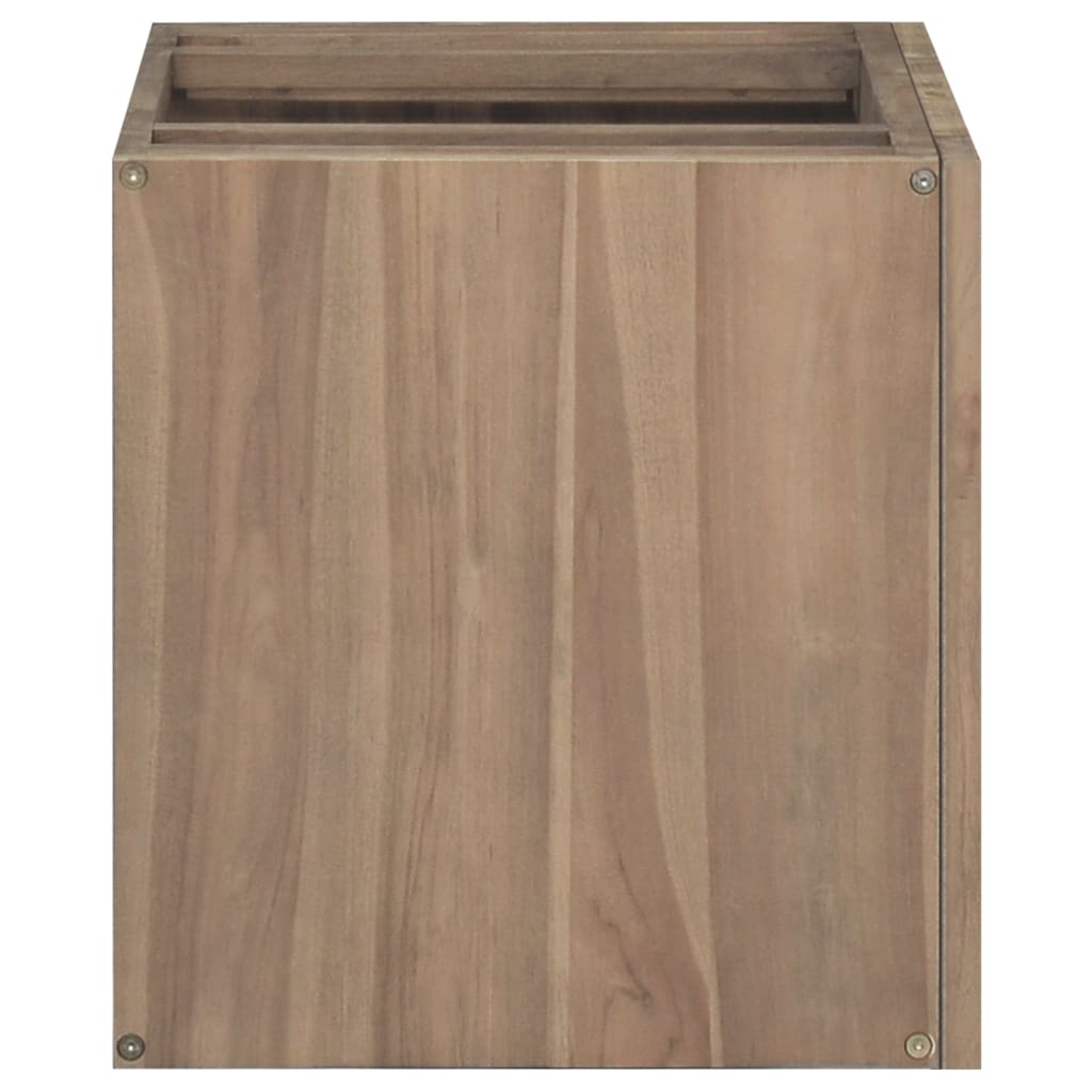 Wand-Badschrank 60x39x40 cm Massivholz Teak