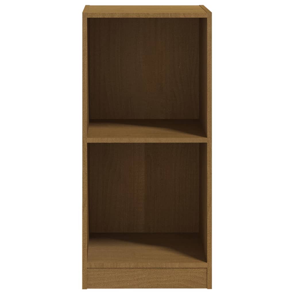 Side Cabinet Honey Brown 35.5x33.5x76 cm Solid Pine